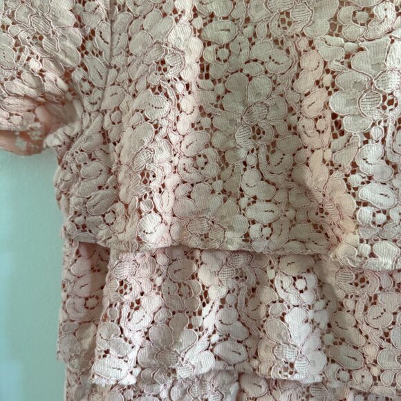 Zara Ruffled Layer Embroidered Top - Picture 6 of 6